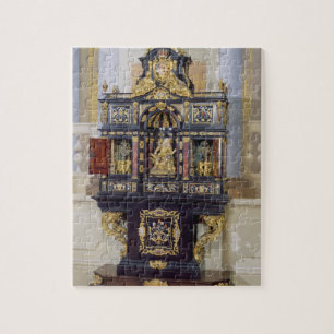 Cabinet of the Electress Palatine, c.1704 (ebony, Jigsaw Puzzle