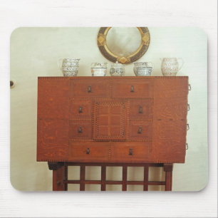 Cabinet on stand mouse pad