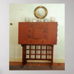 Cabinet on stand poster