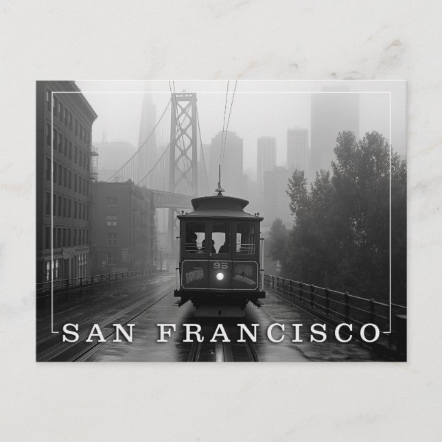 Cable Car Charm: A San Francisco Postcard (Front)