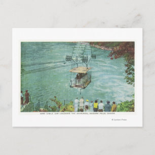 Cable Car Crossing the Whirlpool Postcard