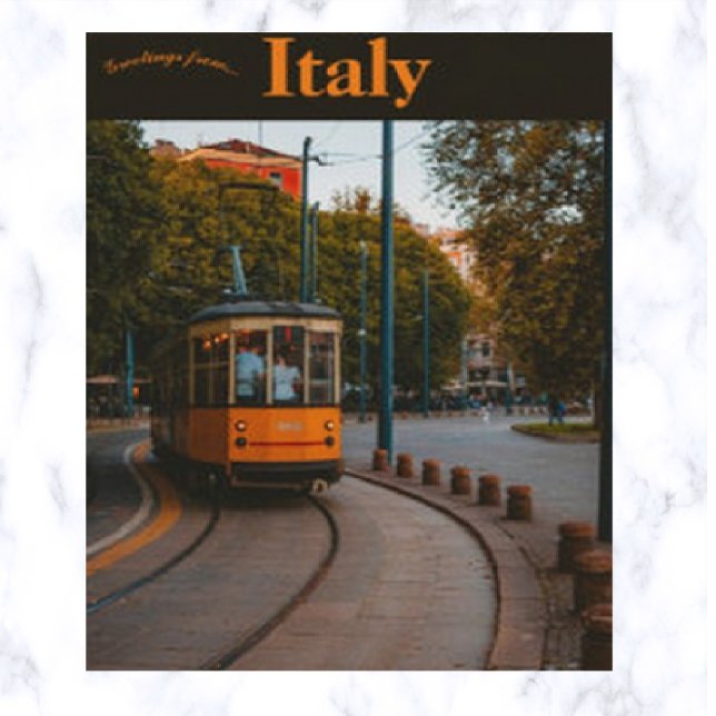 Cable Car in Milan Italy Postcard (Creator Uploaded)