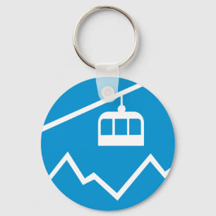 Cable car key ring