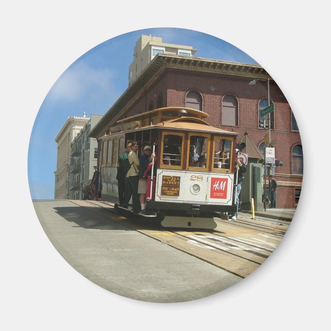 Cable Car Magnet (Front)