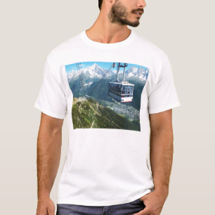 Cable car over Chamonix T-Shirt