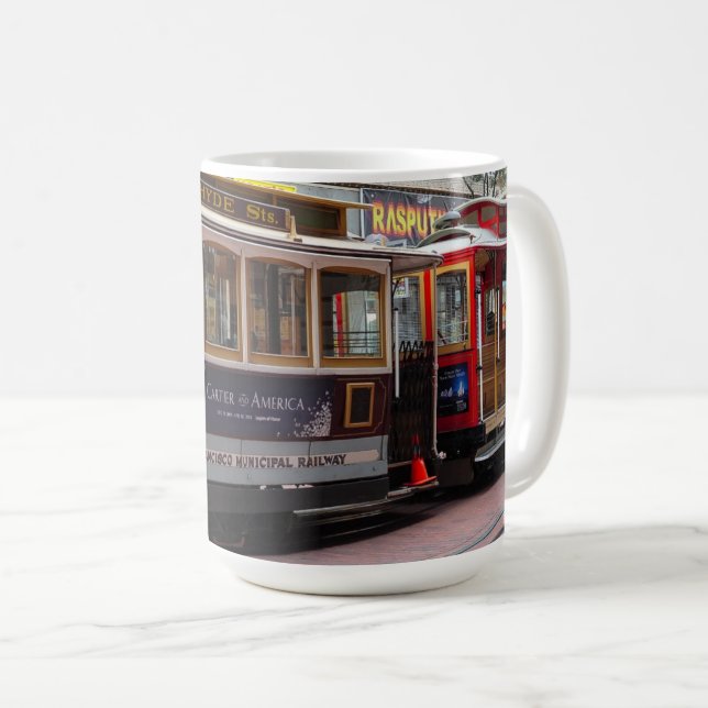 Cable Cars Coffee Mug (Front Right)