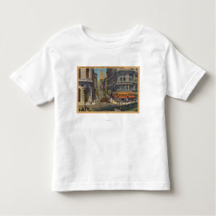 Cable Cars on Market and Powell Street Toddler T-Shirt