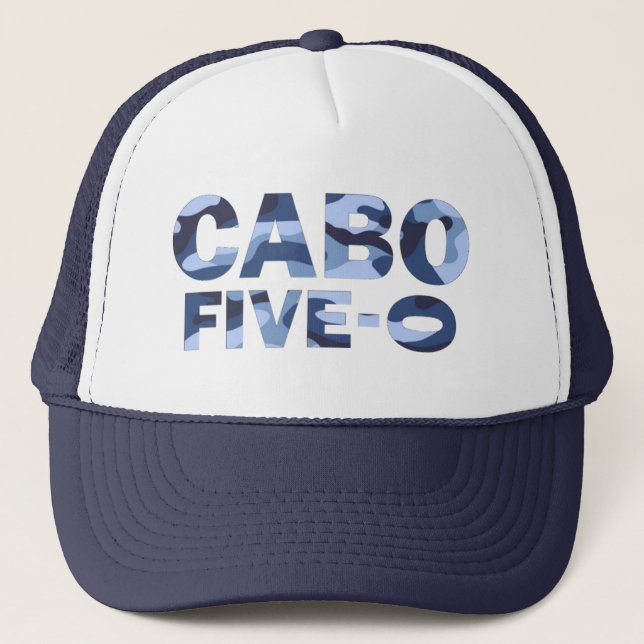 Cabo 50 Trucker Hat (Front)