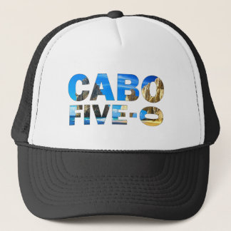 Cabo 50th birthday trucker hat
