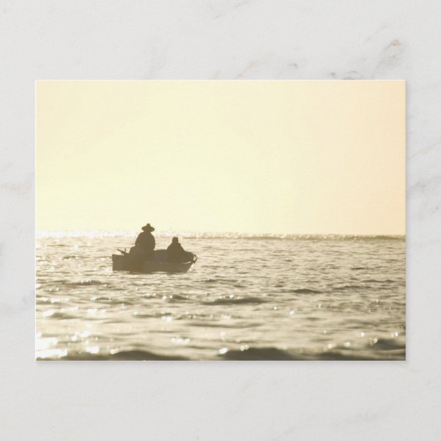 Cabo Fishing Boat Postcard (Front)