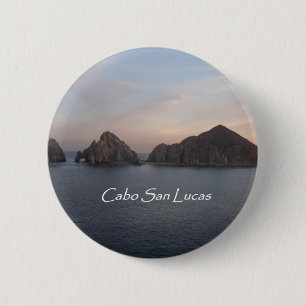 Cabo San Lucas at Sunset 6 Cm Round Badge