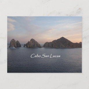 Cabo San Lucas at Sunset Postcard