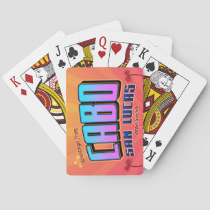 Cabo San Lucas Baja Mexico Poker Playing Cards