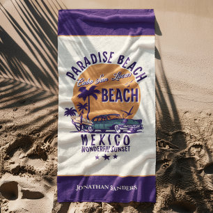 Cabo San Lucas Beach Mexico   Tropical Beach Towel