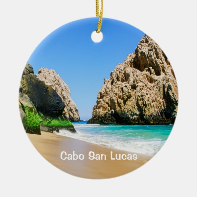 Cabo San Lucas Ceramic Ornament (Front)