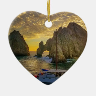 Cabo San Lucas Christmas Ornament with date