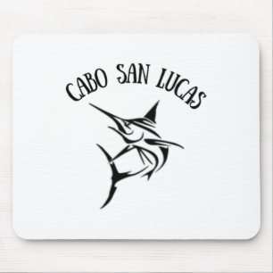 Cabo San Lucas Deep Sea Fishing Jumping Marlin Sou Mouse Pad