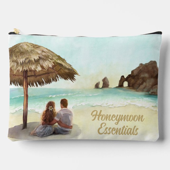 Cabo San Lucas | El Arco | Honeymoon Essentials Accessory Pouch (Front)