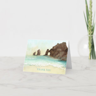 Cabo San Lucas El Arco Thank You Card