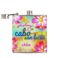 CABO San Lucas Girls Getaway Flask