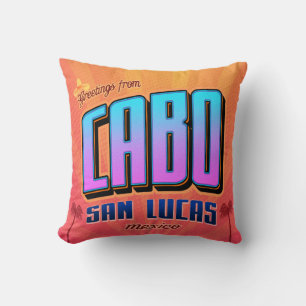 Cabo San Lucas home decor pillow