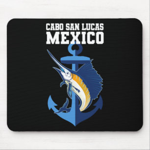 Cabo San Lucas Marlin Fishing Adventure Anchor Mouse Pad