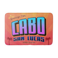 Cabo San Lucas Mexico Bathroom Mat