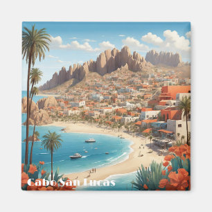 Cabo San Lucas Mexico Beach Ocean Trip Magnet