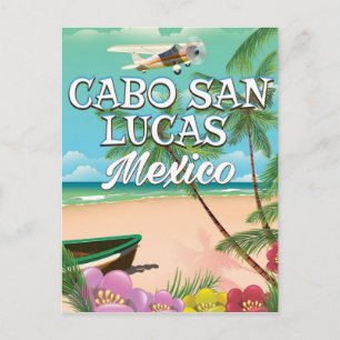 Cabo San Lucas Mexico Beach poster Postcard