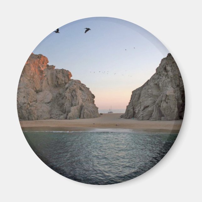 Cabo San Lucas Mexico Lover's Beach Magnet (Front)