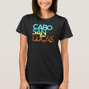 Cabo San Lucas Mexico Retro Mexican Resort Vacatio T-Shirt