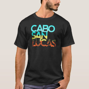 Cabo San Lucas Mexico Retro Mexican Resort Vacatio T-Shirt