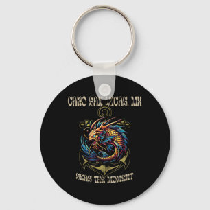 Cabo San Lucas Mexico Seas the Moment Anchor and Key Ring