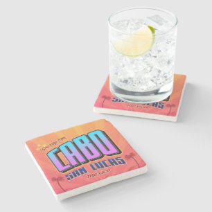 Cabo San Lucas Mexico Stone Coaster