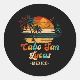 Cabo San Lucas Mexico Vacation 2025 Matching Famil Classic Round Sticker