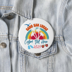 Cabo San Lucas Mexico Vacation Personalisation 10 Cm Round Badge