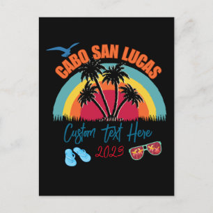 Cabo San Lucas Mexico Vacation Personalisation Postcard