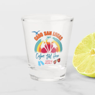 Cabo San Lucas Mexico Vacation Personalisation  Shot Glass