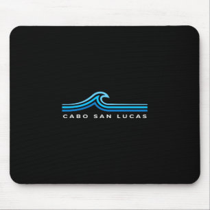 Cabo San Lucas Mexico Waves Vintage Mens Women Boy Mouse Pad