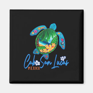 Cabo San Lucas Sea Turtle Mexico Vacation Family T Magnet