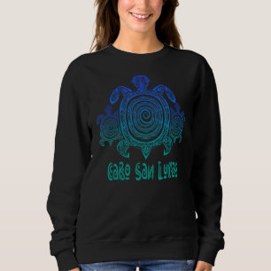 Cabo San Lucas Sea Turtles Scuba Diving Summer Vac Sweatshirt