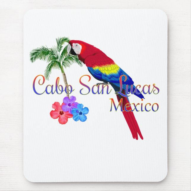 Cabo San Lucas Tropical Beach Mouse Pad (Front)