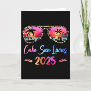 Cabo San Lucas Vacation 2025 Matching Group Family Card