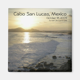 Cabo San Lucas view from Sunset Da Mona Lisa Magnet