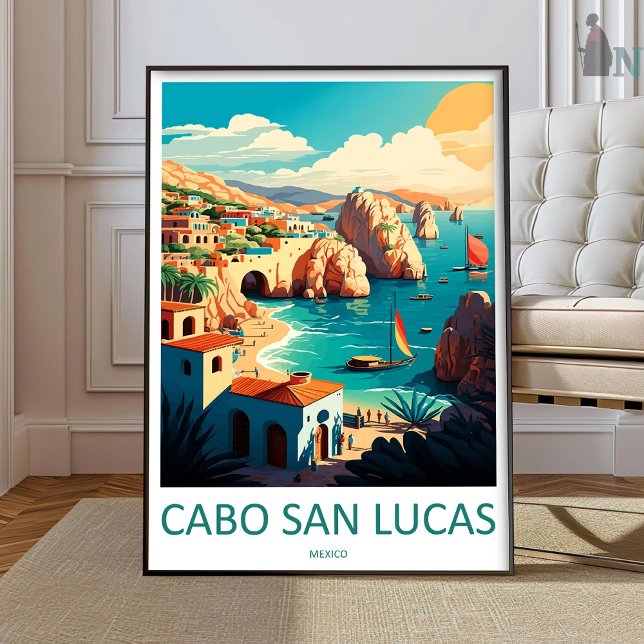 Cabo Sans Lucas Travel Print Wall Art Cabo Sans Lu (Creator Uploaded)