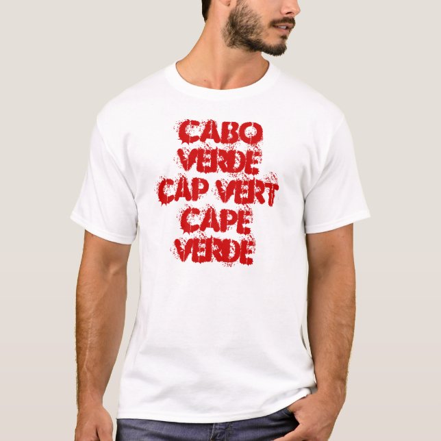 CABO VERDE CAP VERT CAPE VERDE T-Shirt (Front)