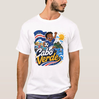 Cabo Verde Football Paradise – Tropical Islands So T-Shirt