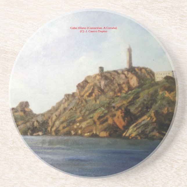 Cabo Vilano (Camariñas. A Coruña) Coaster (Front)