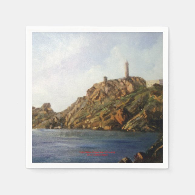 Cabo Vilano (Camariñas. A Coruña) Napkin (Front)