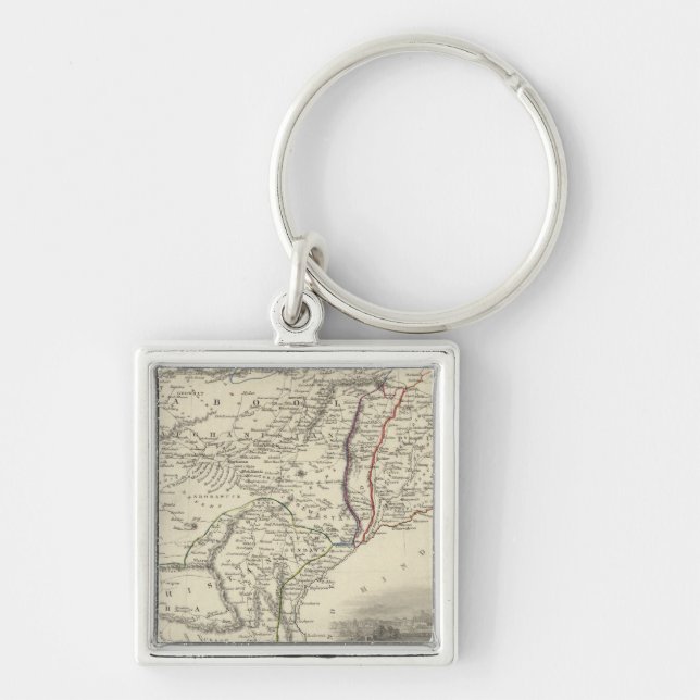 Cabool, The Punjab and Beloochistan Key Ring (Front)